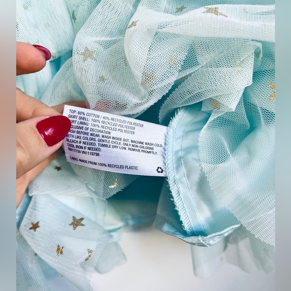 5T Carter’s Blue Tulle Dress- Sky and Planets - Picture 5 of 6